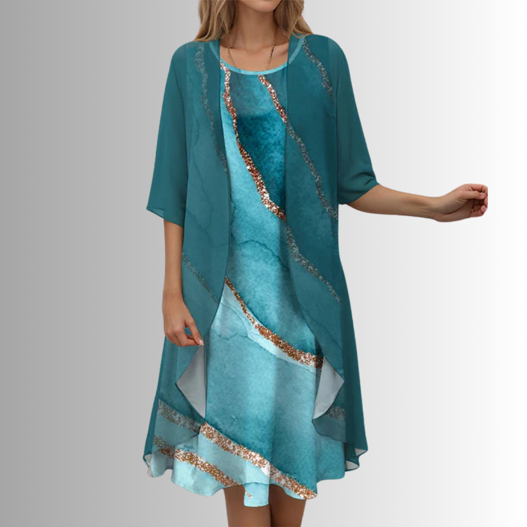 Women's Summer Blouse and Dress Set