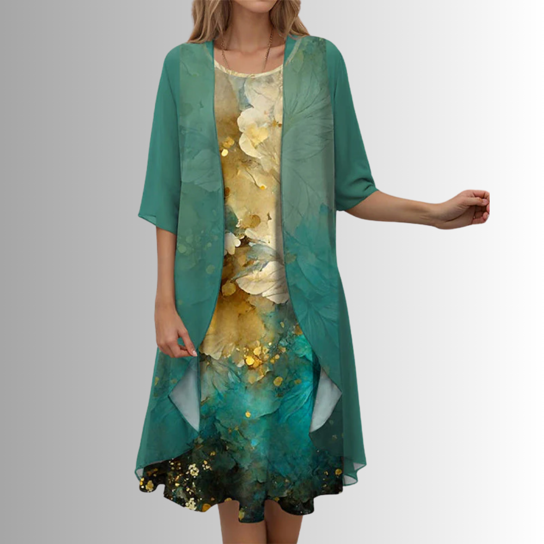 Women's Summer Blouse and Dress Set