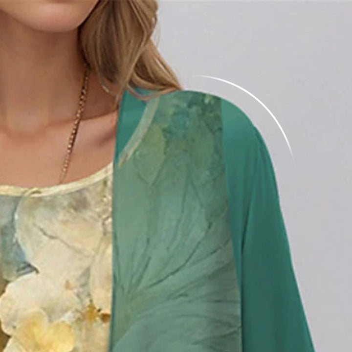 Women's Summer Blouse and Dress Set