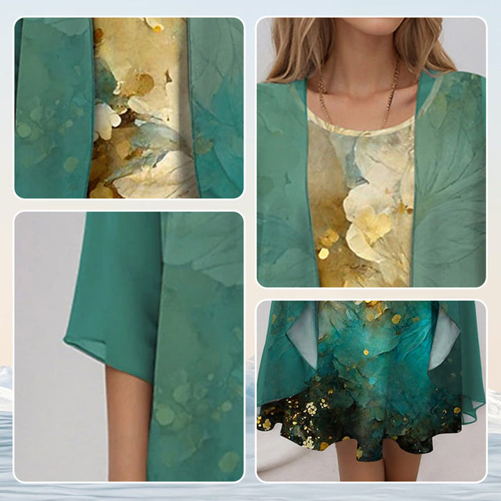 Women's Summer Blouse and Dress Set