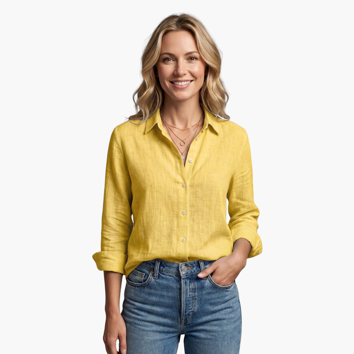 Women's Vintage Floral Blouse