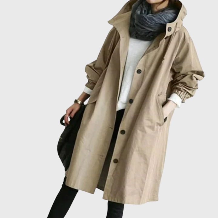 Women's Belted Trench Coat