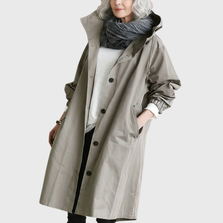 Women's Belted Trench Coat