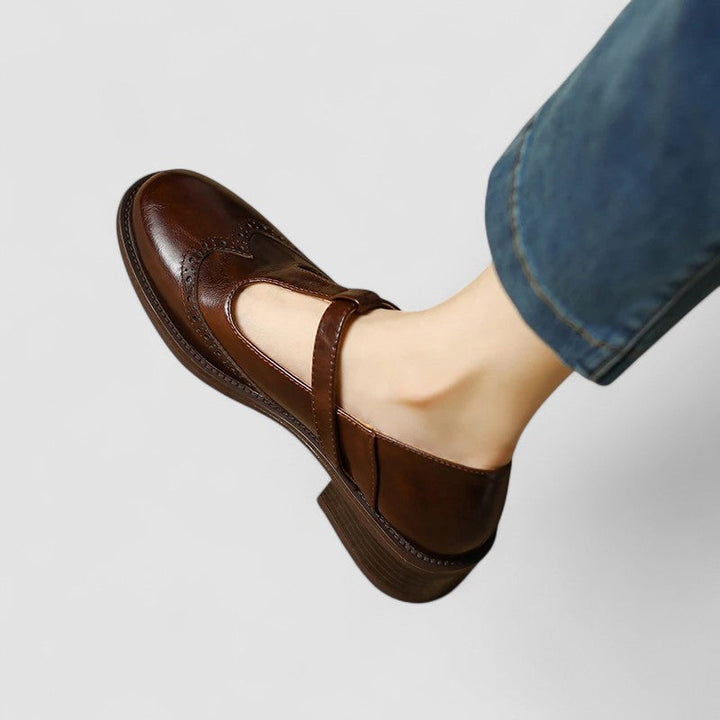Women's Orthopedic Mary Jane Shoes Low Heel