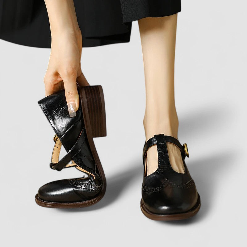 Women's Orthopedic Mary Jane Shoes Low Heel