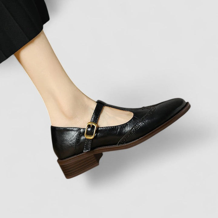 Women's Orthopedic Mary Jane Shoes Low Heel