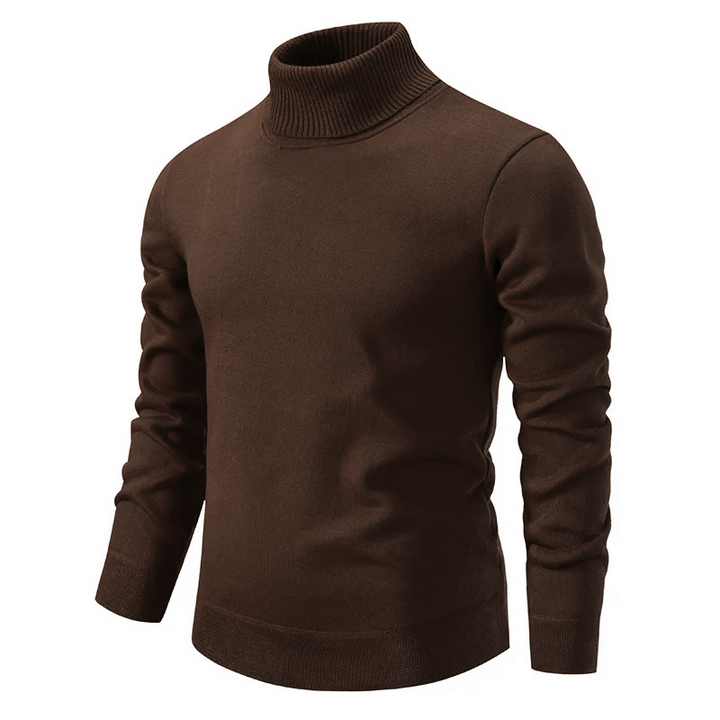 Classic turtleneck sweater for men