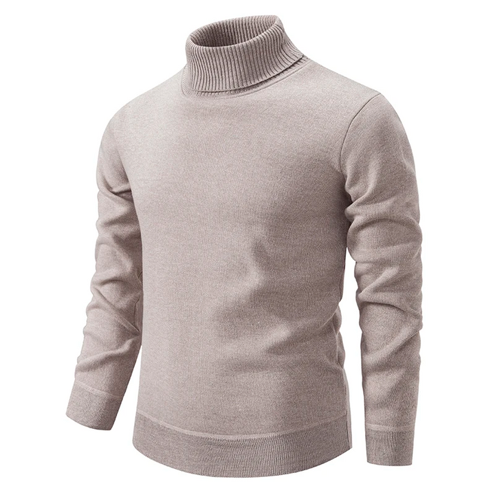 Classic turtleneck sweater for men
