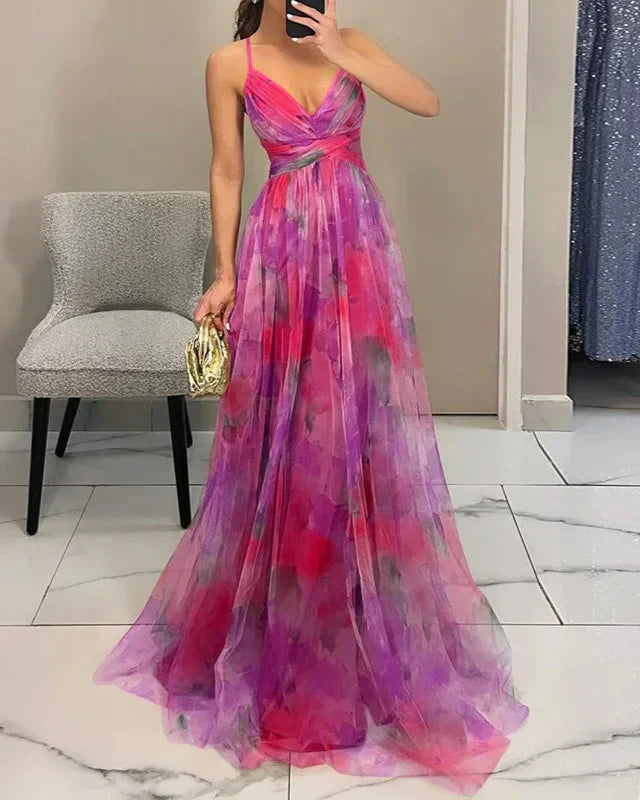 Women's Spaghetti Strap Maxi Dress
