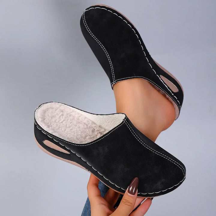 Women's Orthopedic Comfort Sandals Faux Shearling