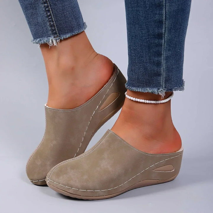 Women's Orthopedic Comfort Sandals Faux Shearling