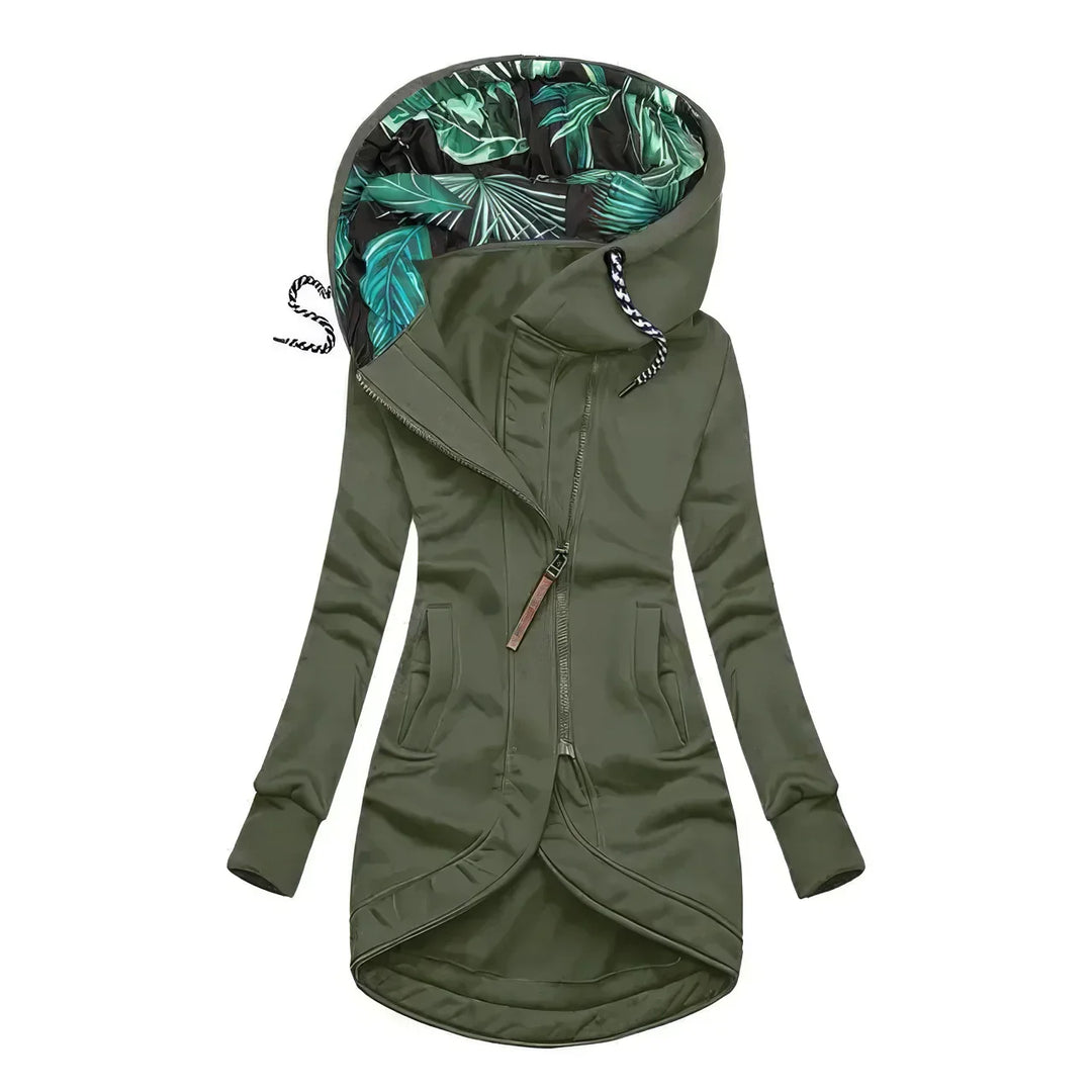 Women's Lightweight Hoodie Jacket Relaxed Fit Zip Up