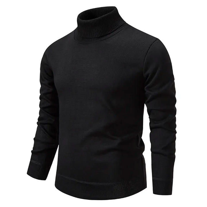 Classic turtleneck sweater for men