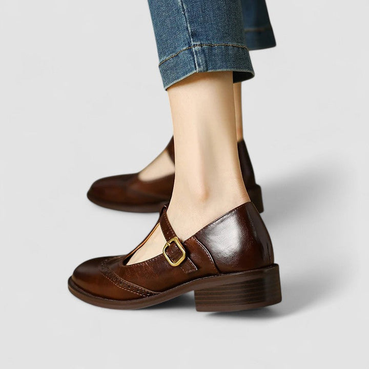 Women's Orthopedic Mary Jane Shoes Low Heel
