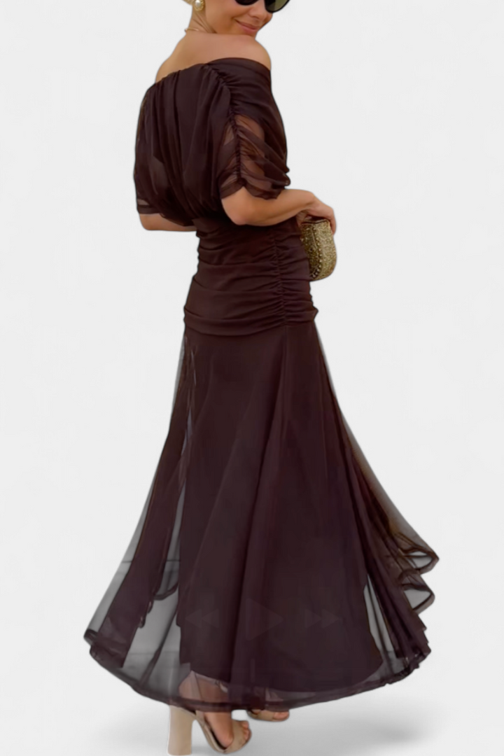 Women's Fantasy Floral Maxi Dress