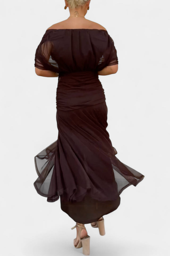 Women's Fantasy Floral Maxi Dress