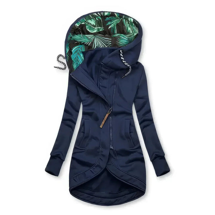Women's Lightweight Hoodie Jacket Relaxed Fit Zip Up