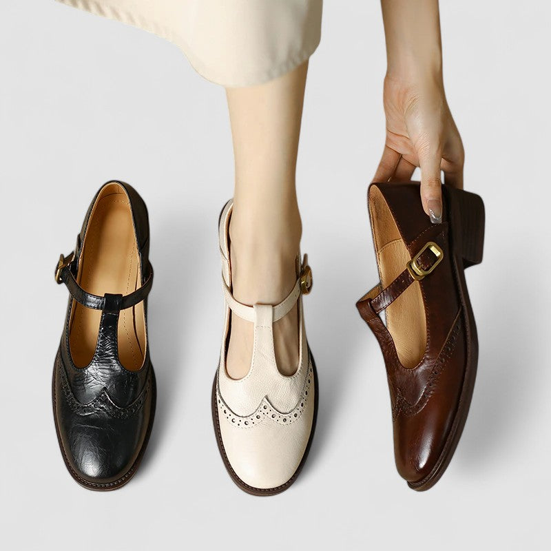 Women's Orthopedic Mary Jane Shoes Low Heel