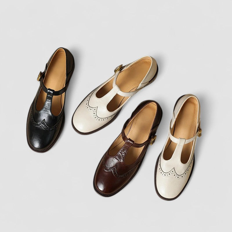 Women's Orthopedic Mary Jane Shoes Low Heel