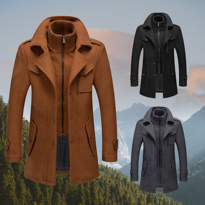 Stylish overcoat for men