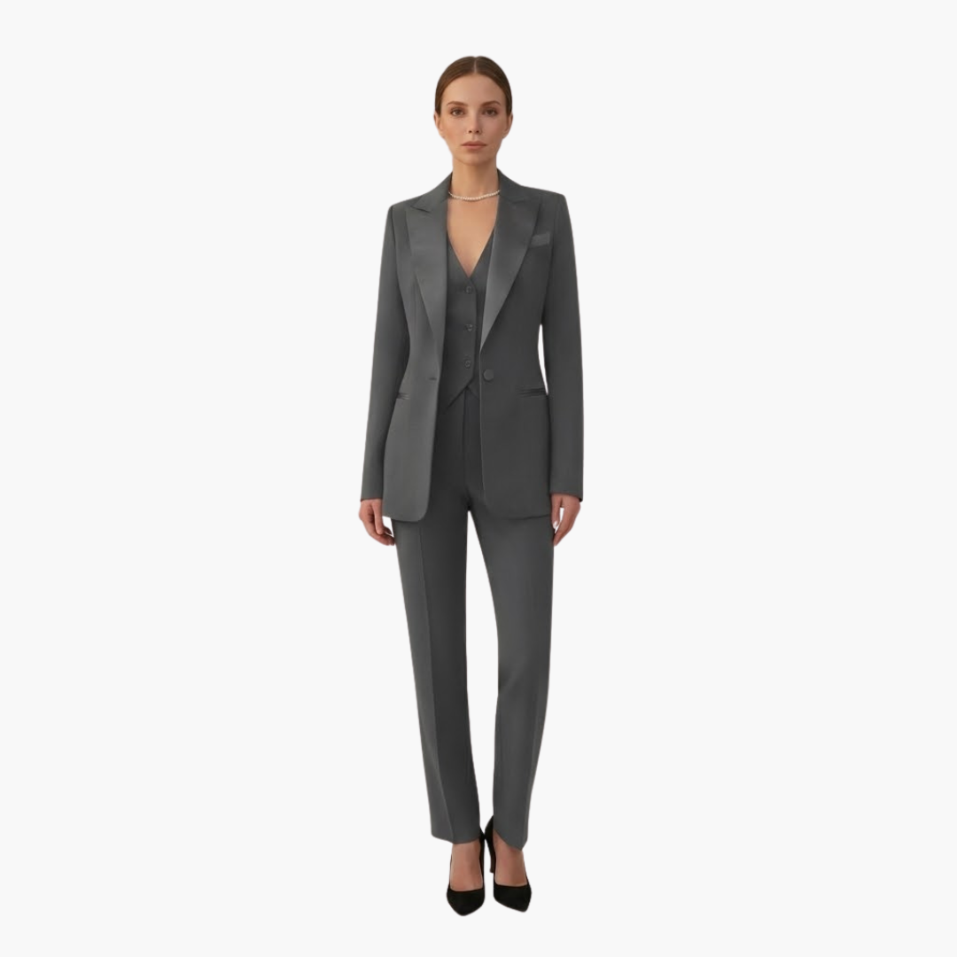 Women's Three-Piece Trouser Suit