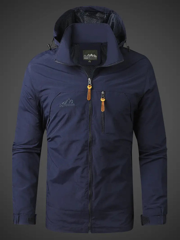 Waterproof windproof outdoor jacket for men