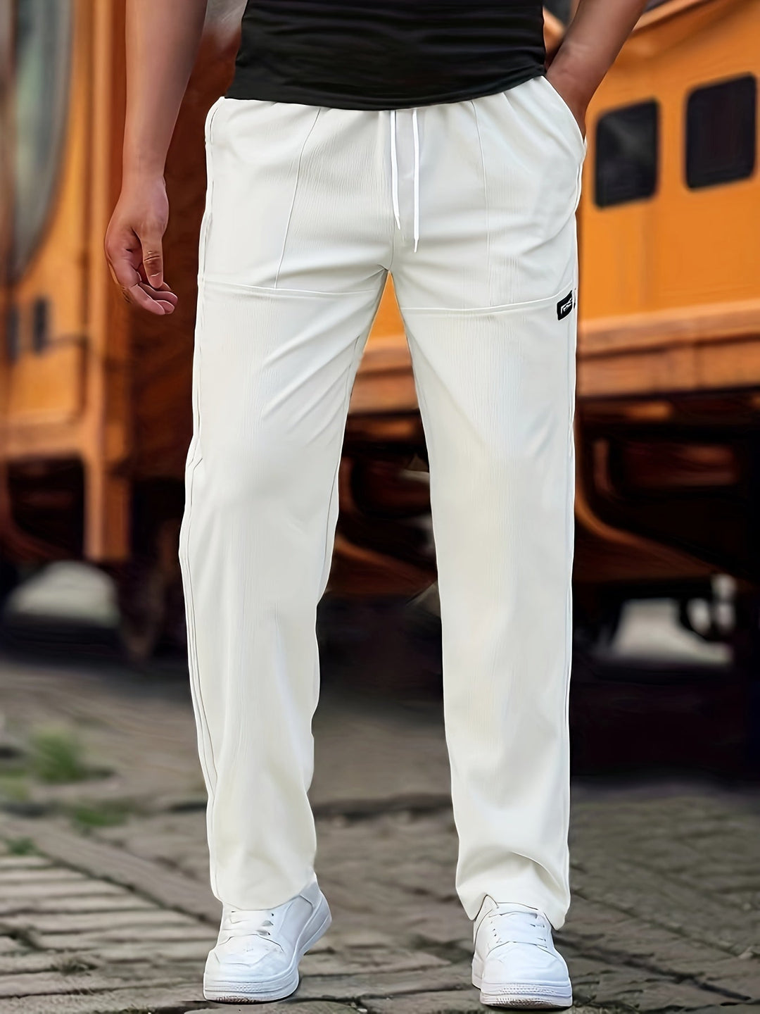 Elegant casual trousers for men
