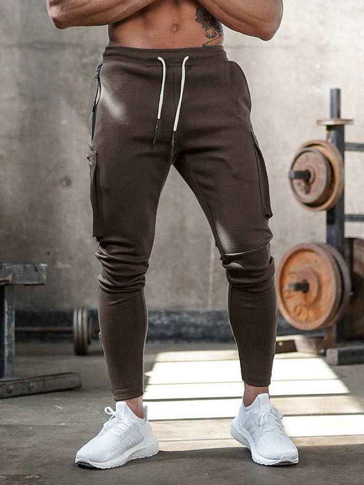 Athletic jogger trousers for men
