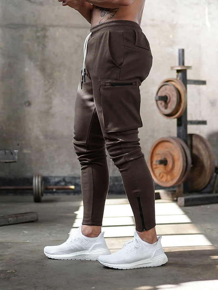 Athletic jogger trousers for men