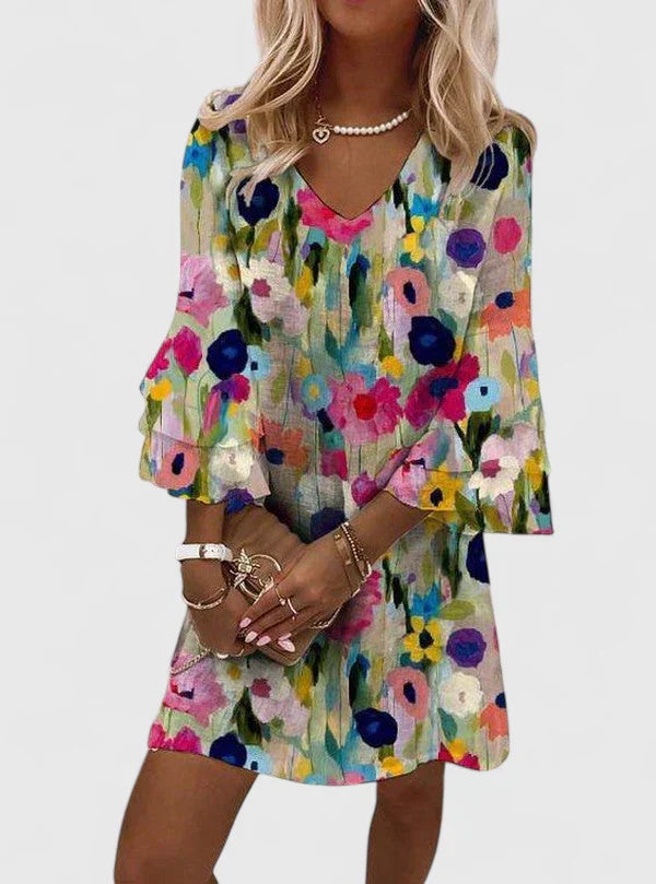 Women's Floral Mini Dress
