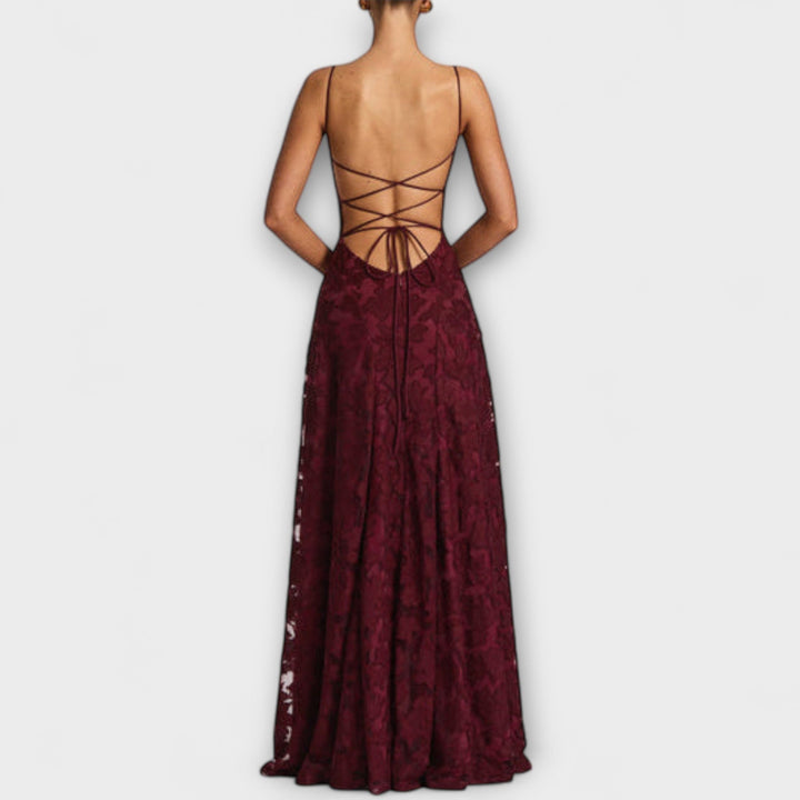 Beatrice | Women's Floral Lace Maxi Dress