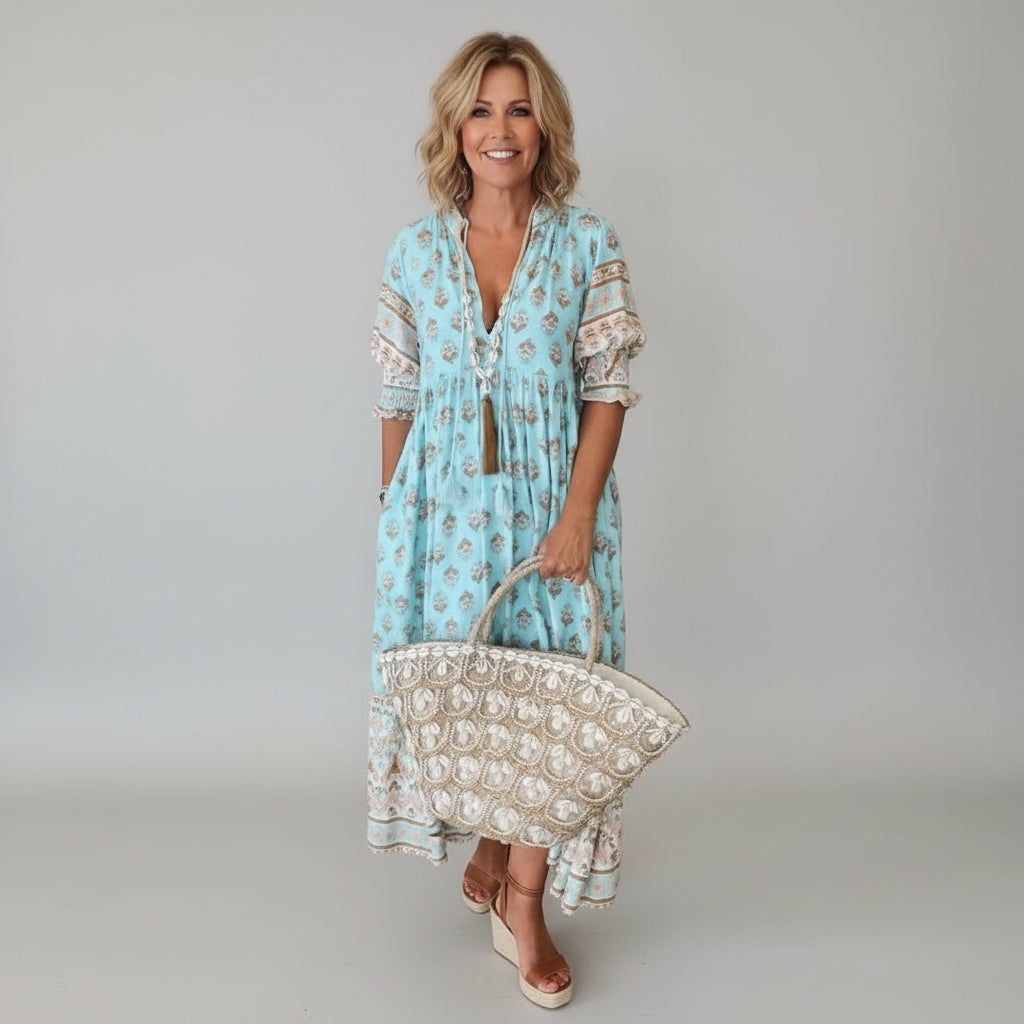 Women's Flowy Midi Dress
