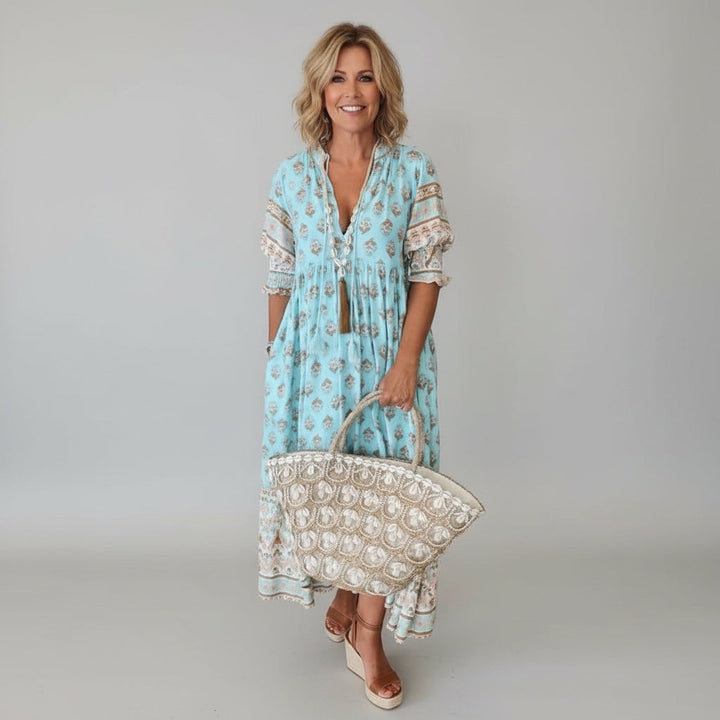 Women's Flowy Midi Dress