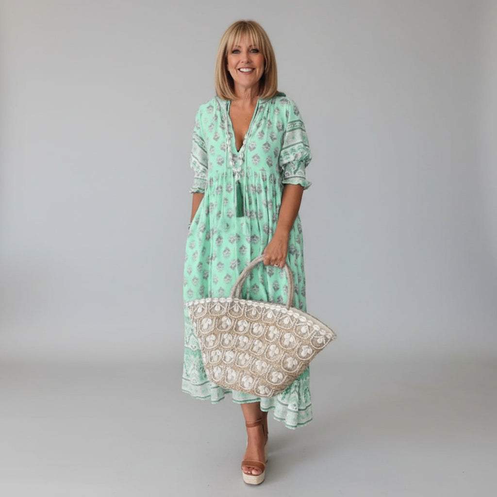 Women's Flowy Midi Dress