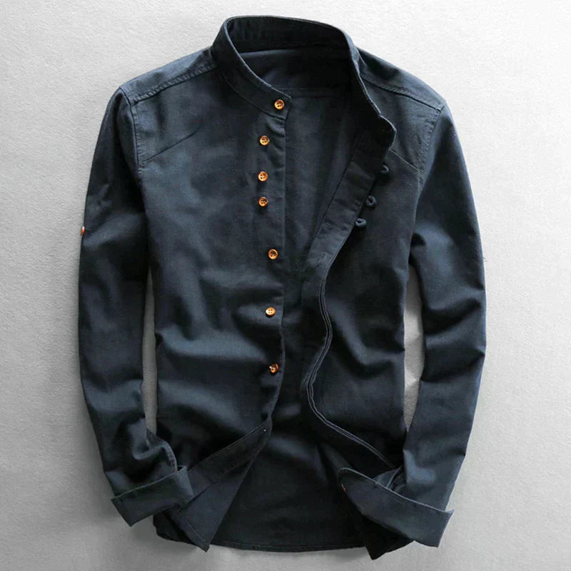 Traditional Japanese-style shirt for men