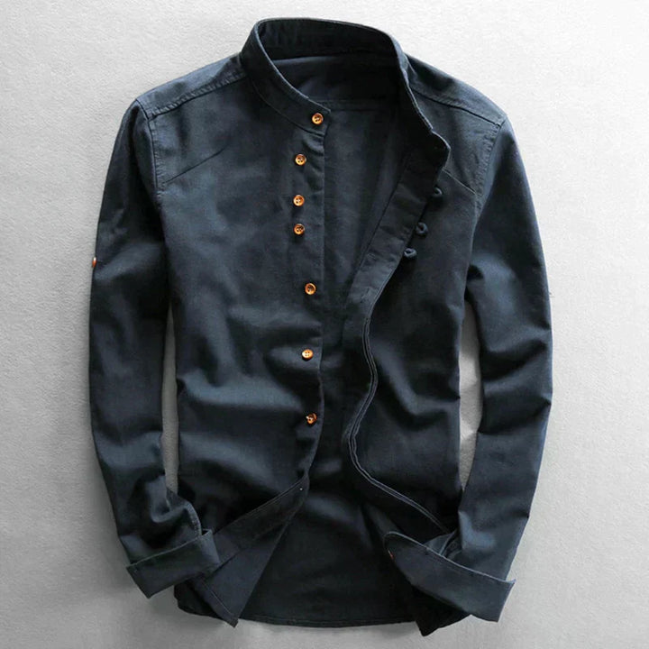 Traditional Japanese-style shirt for men