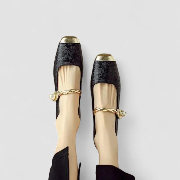 Women's Block Heel Mary Jane Shoes
