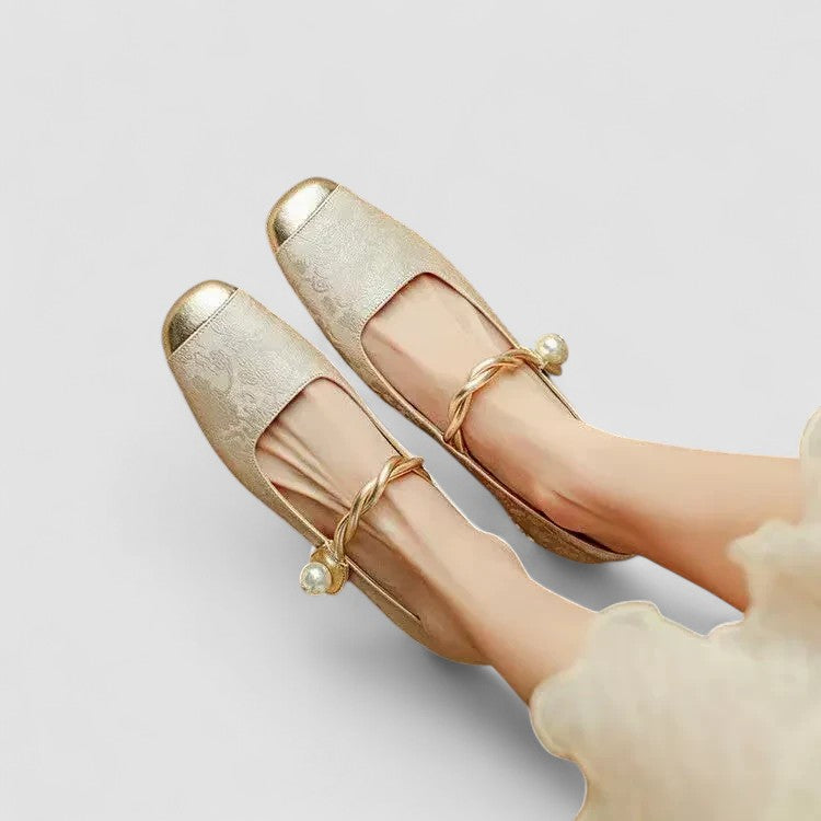 Women's Block Heel Mary Jane Shoes