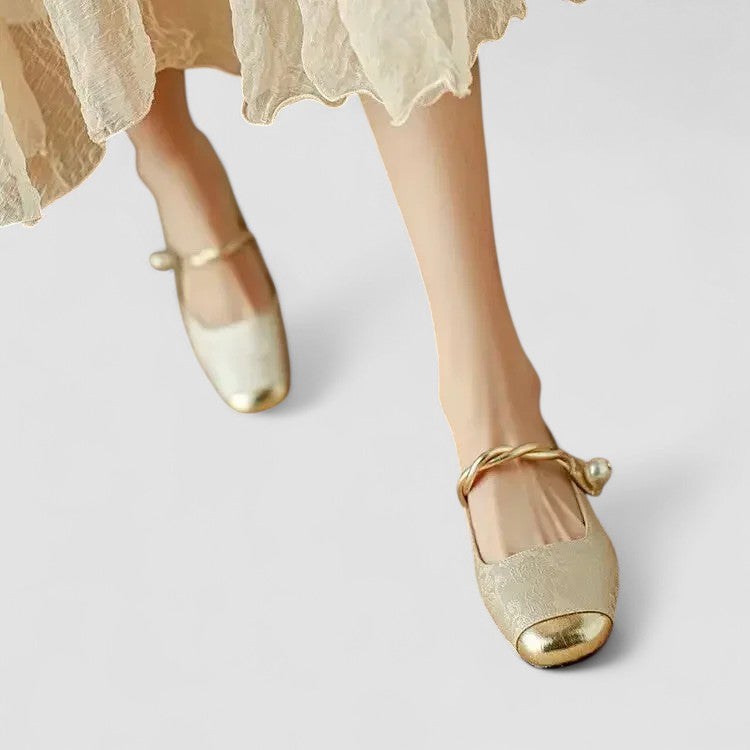 Women's Block Heel Mary Jane Shoes