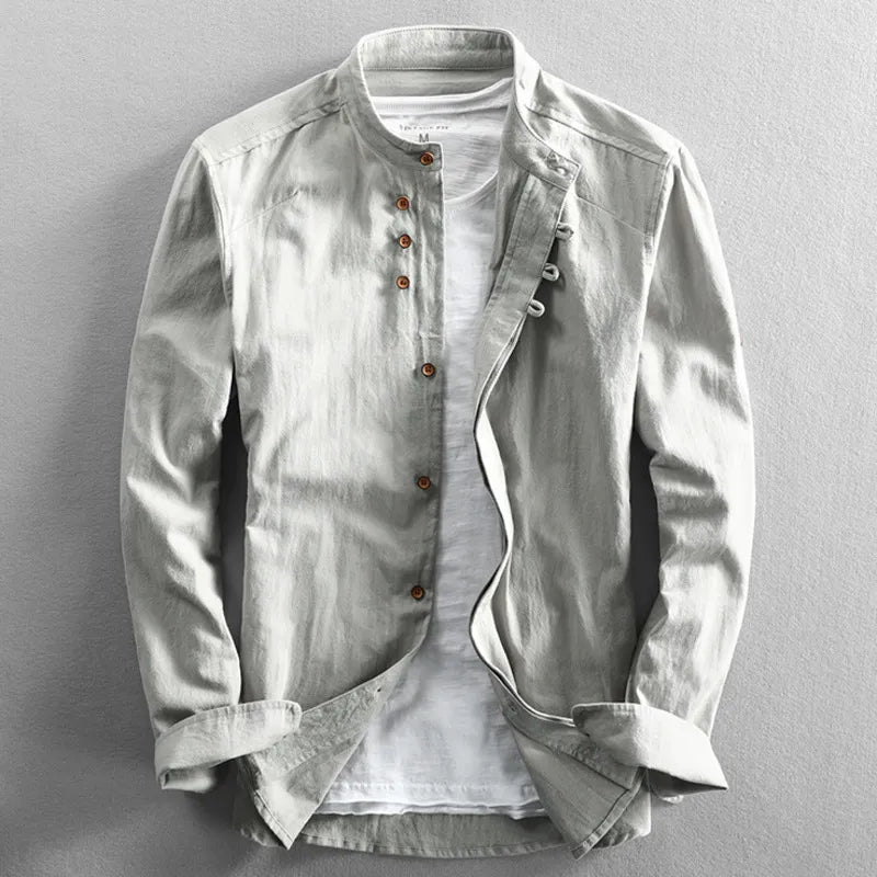 Traditional Japanese-style shirt for men