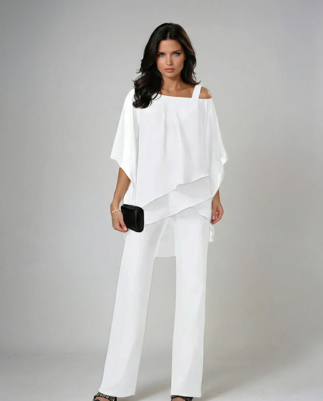 Olivia | Women's Wide Leg Trouser Co-ord Set