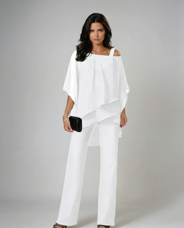 Olivia | Women's Wide Leg Trouser Co-ord Set