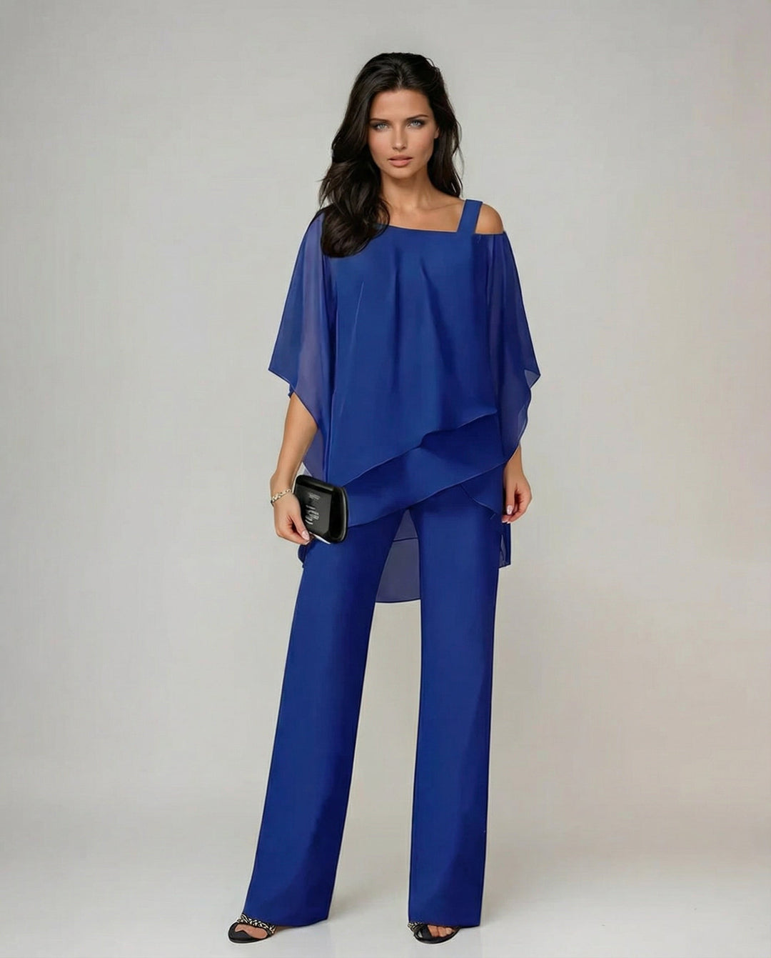 Olivia | Women's Wide Leg Trouser Co-ord Set