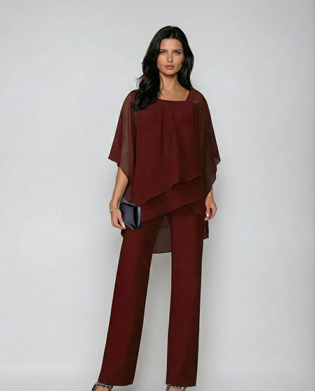 Olivia | Women's Wide Leg Trouser Co-ord Set