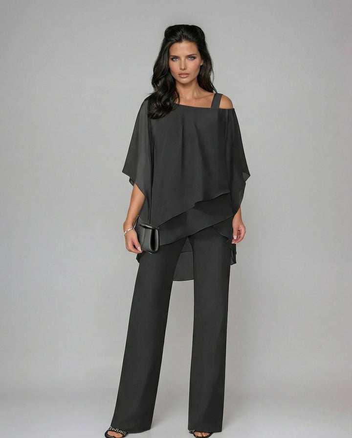 Olivia | Women's Wide Leg Trouser Co-ord Set