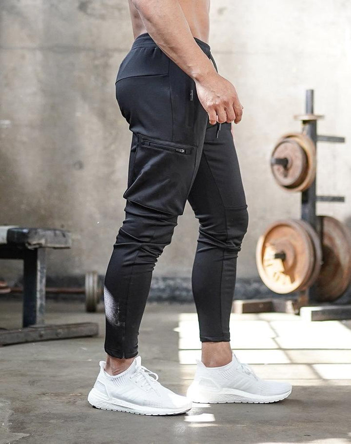 Athletic jogger trousers for men
