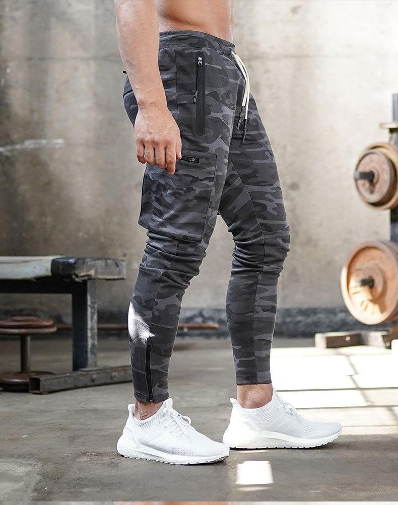 Athletic jogger trousers for men