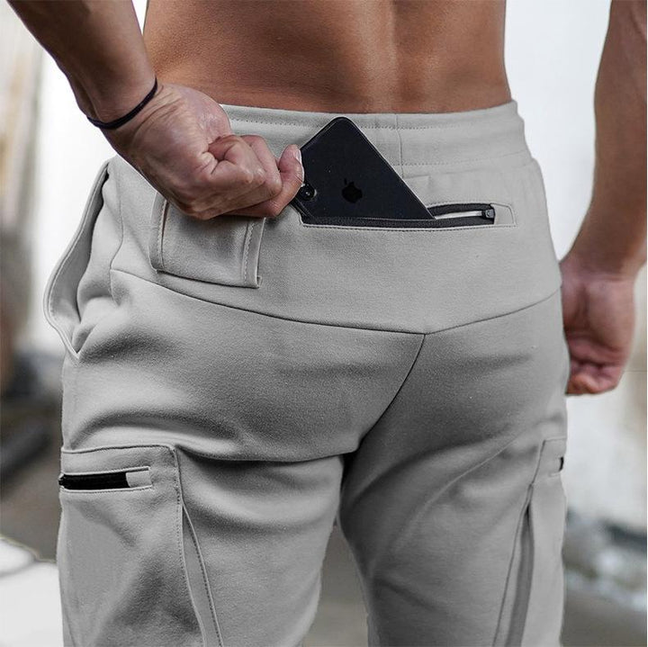 Athletic jogger trousers for men
