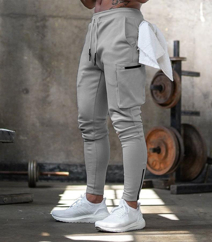 Athletic jogger trousers for men
