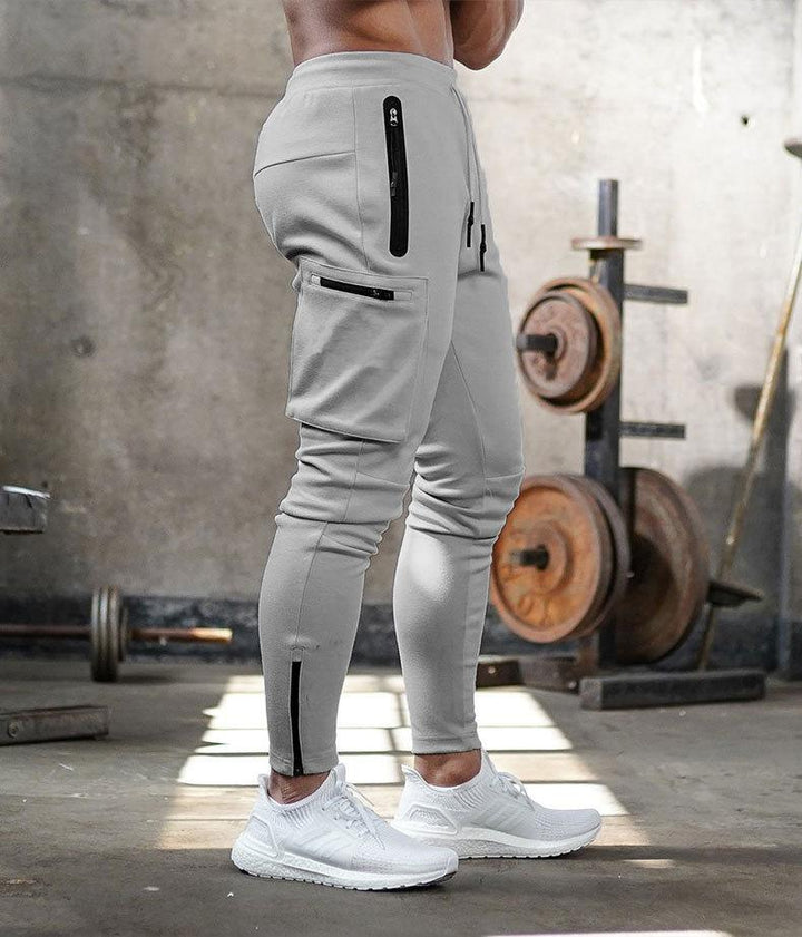 Athletic jogger trousers for men